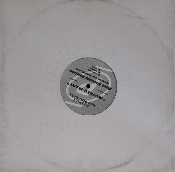 U.N.I.T.E.D. : Mother Mary (Black Madonna Remixes) (12", Promo)