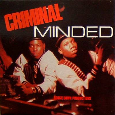 Boogie Down Productions : Criminal Minded (LP, Album, RE)