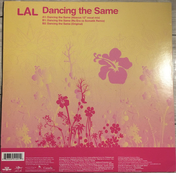 LAL : Dancing The Same (12")