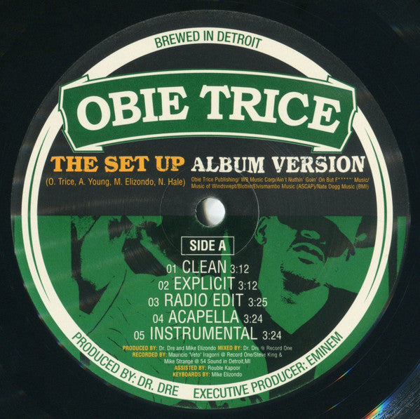 Obie Trice : The Set Up (12")