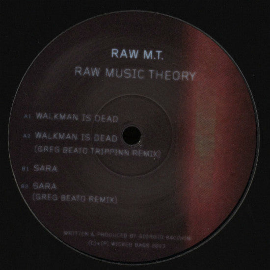 Raw M.T. : Raw Music Theory (12", EP)