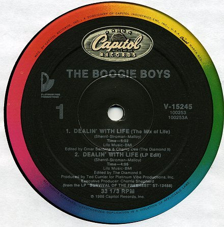 The Boogie Boys* : Dealin' With Life (12", Single)