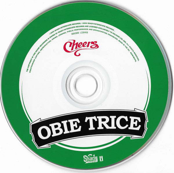 Obie Trice : Cheers (CD, Album, S/Edition)