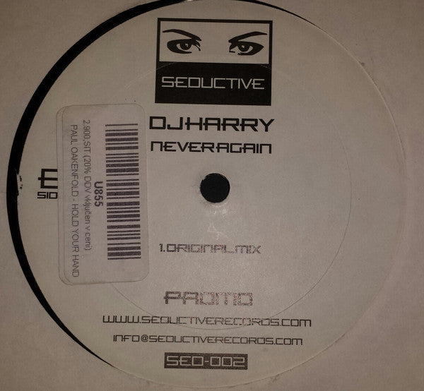 DJ Harry (3) : Never Again (12", Promo)