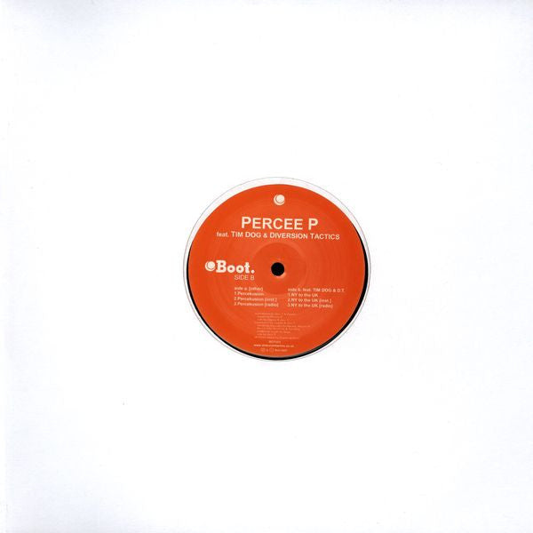 Percee P : Percekusion / NY To The UK (12")
