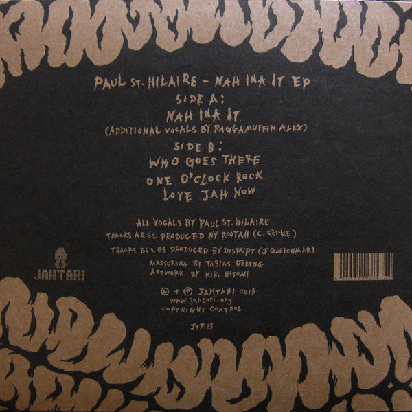Paul St. Hilaire : Nah Ina It EP (12", EP)
