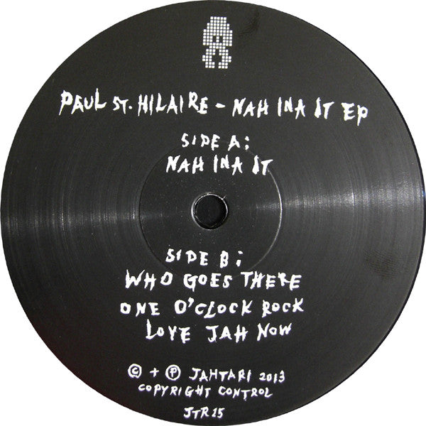 Paul St. Hilaire : Nah Ina It EP (12", EP)