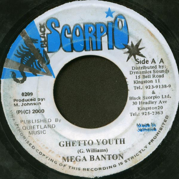 Tanto Metro / Mega Banton : Give Them A Thing / Ghetto Youth (7")