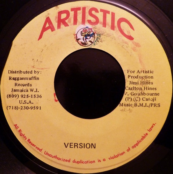 Ricky General : Dub War (7")