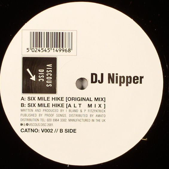 DJ Nipper* : Six Mile Hike (12")