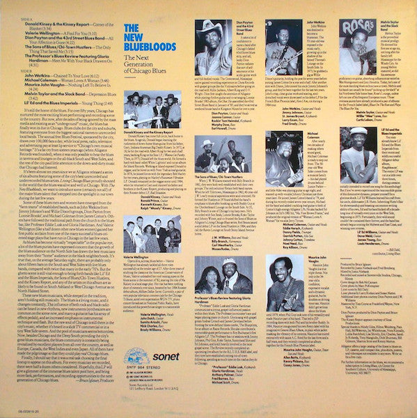 Various : The New Bluebloods (The Next Generation Of Chicago Blues) (LP)