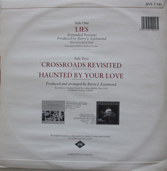 Jonathan Butler : Lies (12")