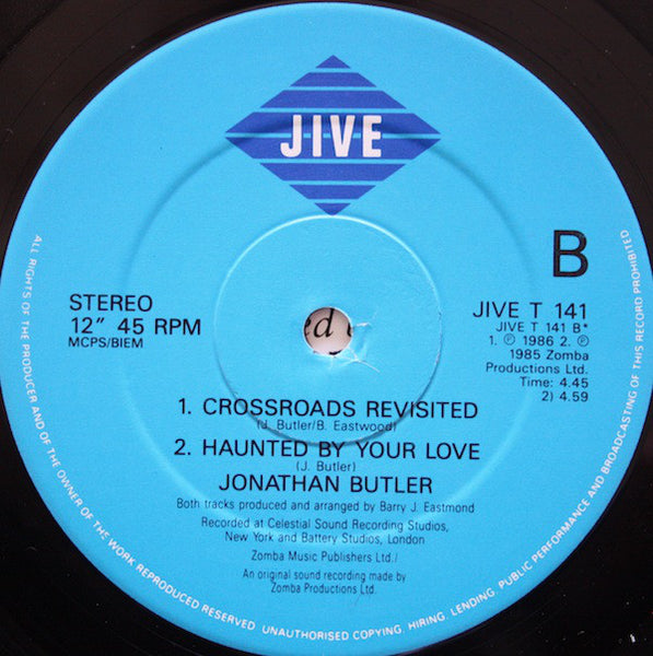 Jonathan Butler : Lies (12")