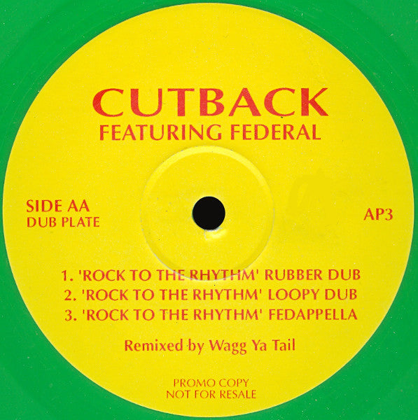Cutback : Rock To The Rhythm (12", Promo, Gre)