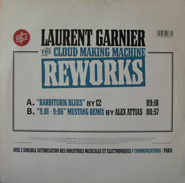 Laurent Garnier : The Cloud Making Machine Reworks Vol. 2 (12")