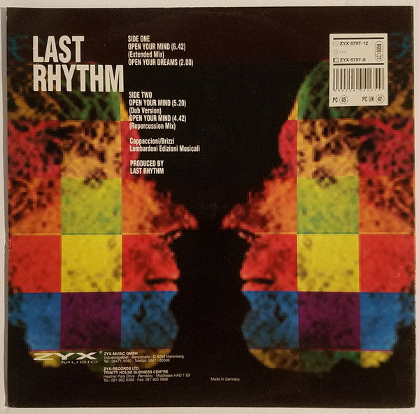 Last Rhythm : Open Your Mind (12", Maxi)