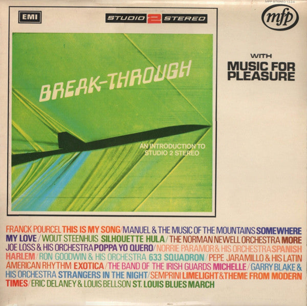 Various : Break-Through (An Introduction To Studio 2 Stereo) (LP, Comp)