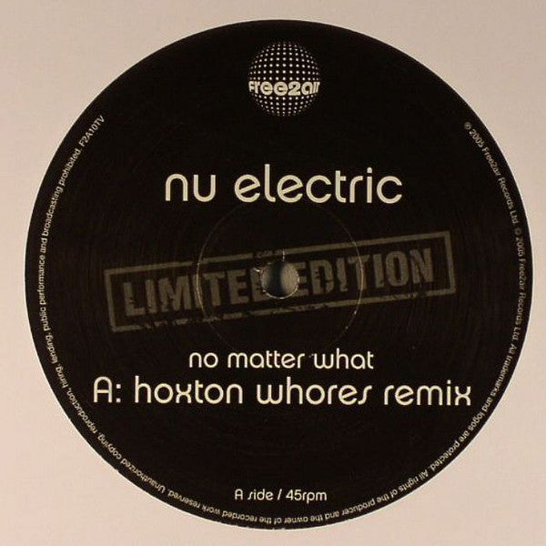 Nu Electric : No Matter What (12")