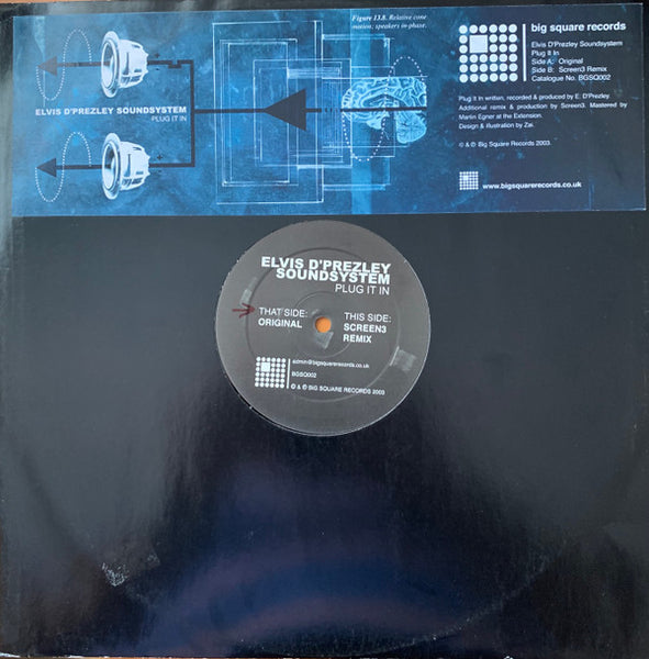 Elvis D'Prezley Soundsystem : Plug It In (12")