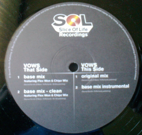Vows : Base (12")