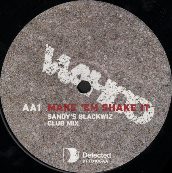 Wahoo Presented By Dixon And Georg Levin : Make 'Em Shake It (12", Single)