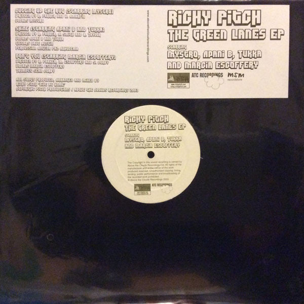 Richy Pitch : The Green Lanes EP (12", EP)