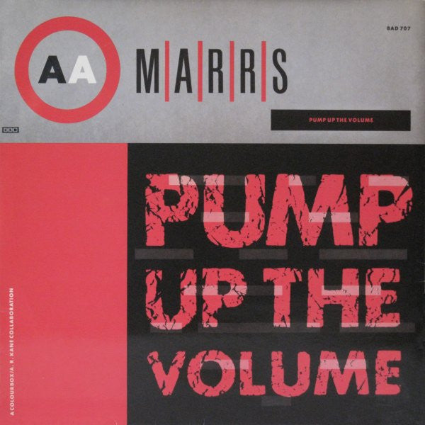 M|A|R|R|S : Pump Up The Volume (12", Single)