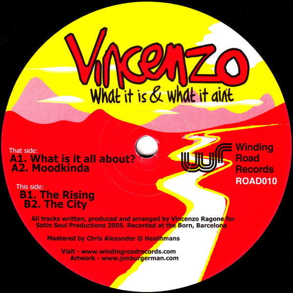 Vincenzo : What It Is & What It Ain't (12")