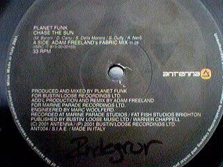Planet Funk : Chase The Sun (Adam Freeland Rmx) (12")