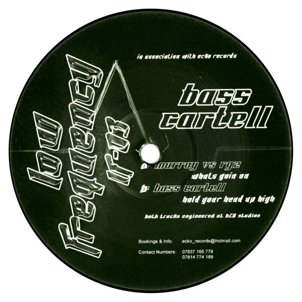 Murray (2) vs. R.G.Z / Bass Cartell : What's Going On / Hold Your Head Up High (12")