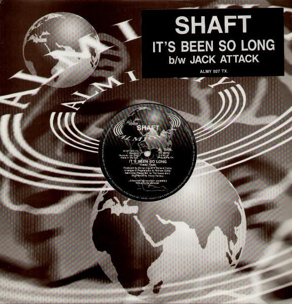 Shaft (5) : It's Been So Long b/w Jack Attack (12")