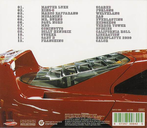 Mario De Bellis : Scuderia Underground (CD, Comp, Mixed)