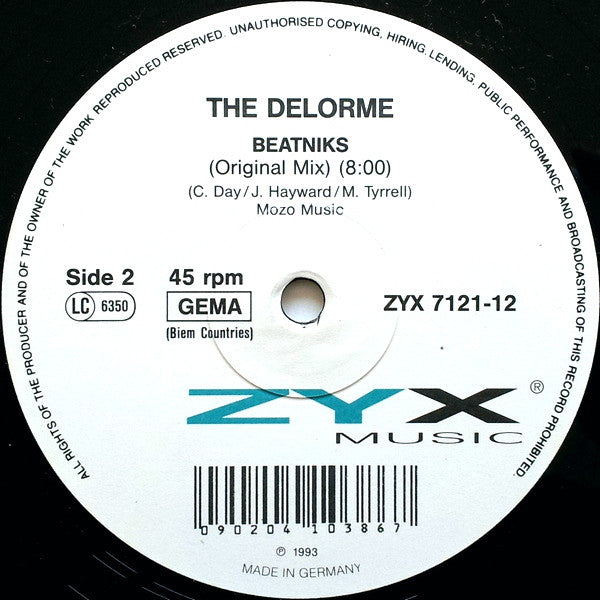 The Delorme : Beatniks (12")