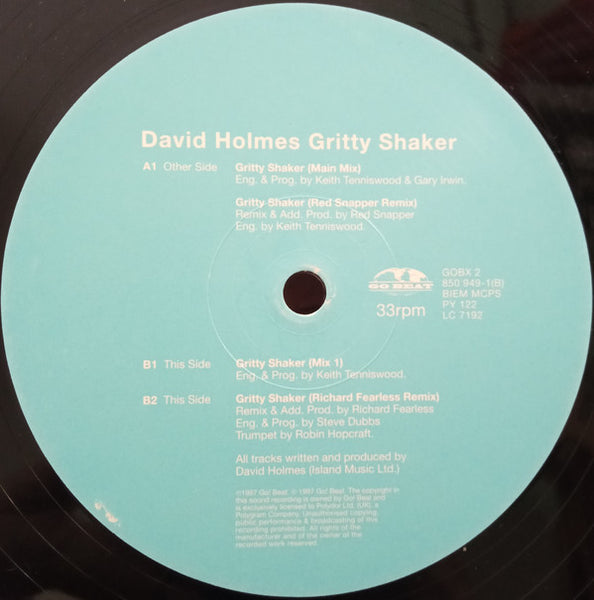 David Holmes : Gritty Shaker (12")
