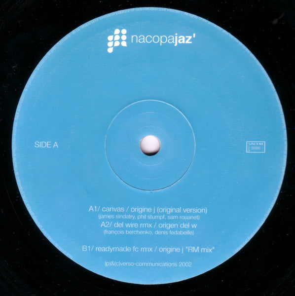 Canvas : Origine J (12")