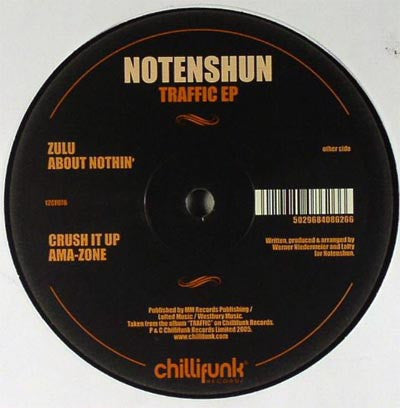 No Tenshun : Traffic EP (12", EP)