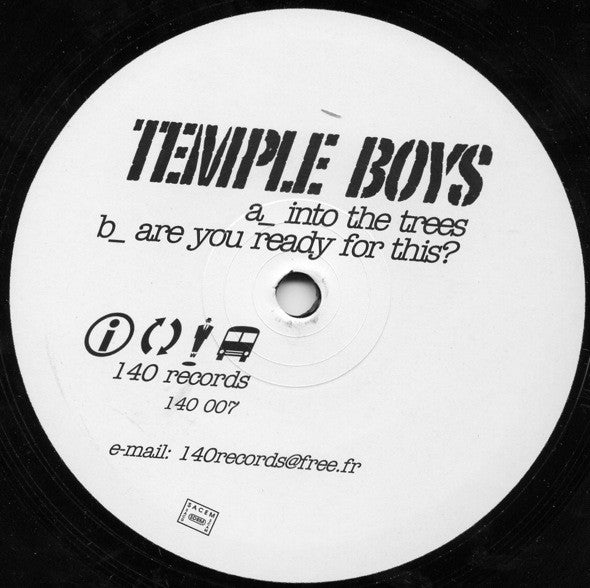 The Temple Boys : Into The Trees (12")