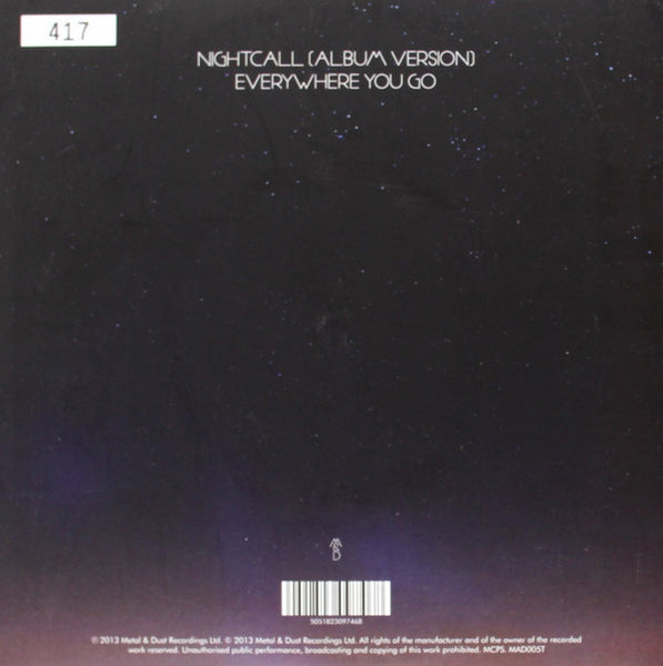 London Grammar : Nightcall (7", Single, Ltd, Num)