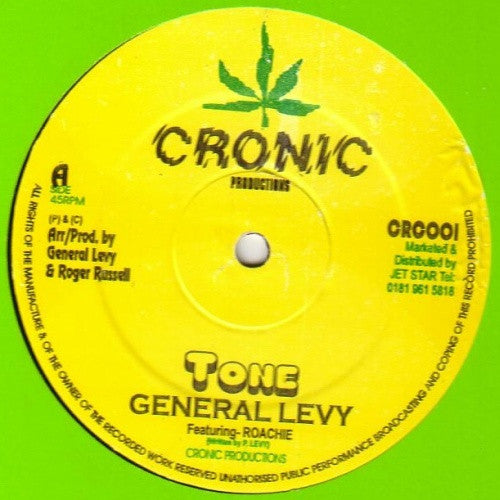 General Levy Featuring Roachie : Tone (12")