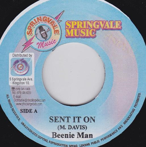 Beenie Man / Little Shotta : Sent It On / Gummy Gal (7")