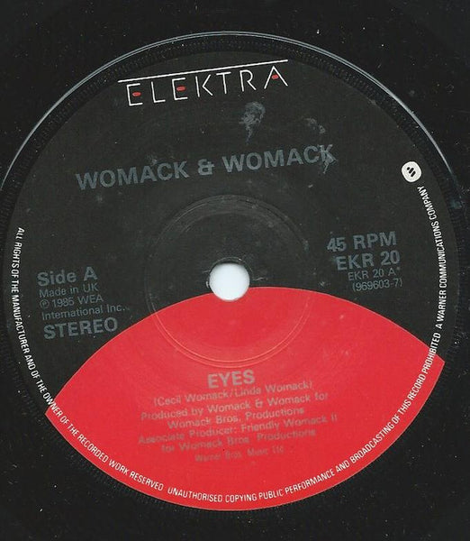 Womack & Womack : Eyes (7", Single)
