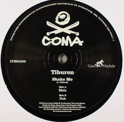 Tiburon : Shake Me (12")