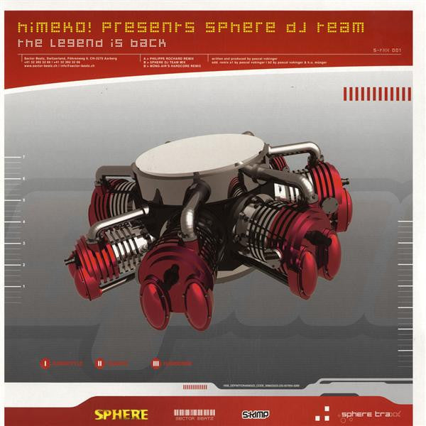 Sphere DJ Team : The Legend Is Back (12")