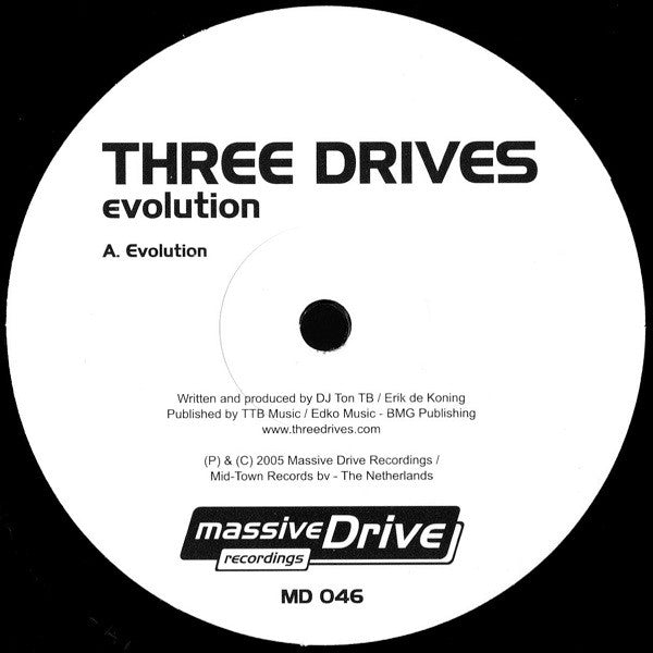 Three Drives : Evolution (12")