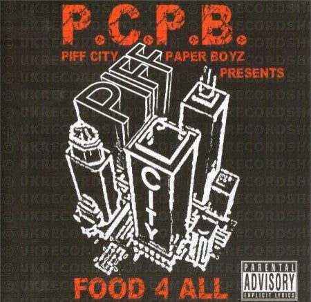 Piff City Paper Boyz : Food 4 All (CD, Album)
