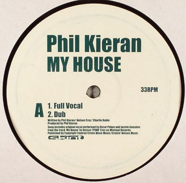 Phil Kieran : My House (12")