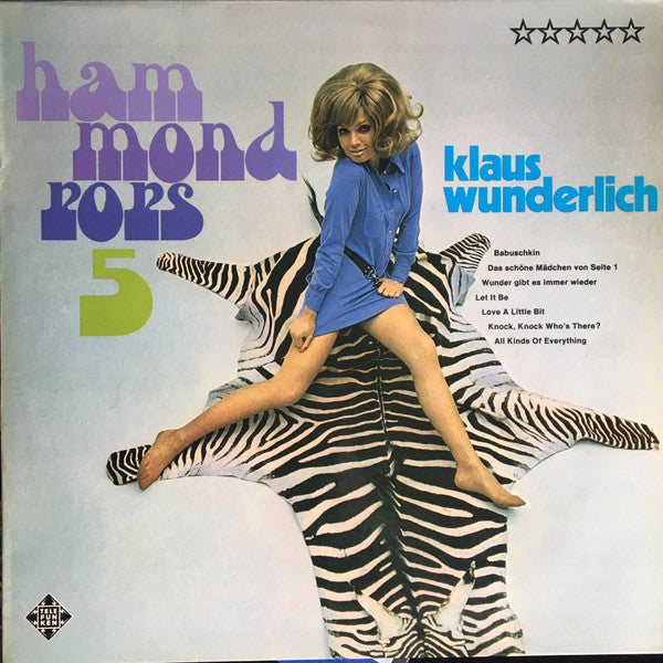 Klaus Wunderlich : Hammond Pops 5 (LP, Album)