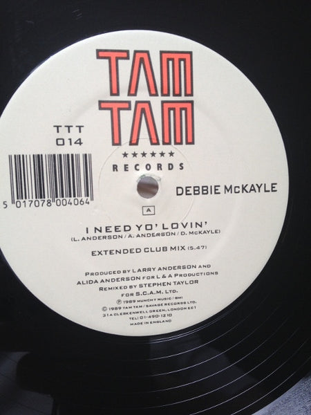 Debbie McKayle : I Need Yo' Lovin (12")