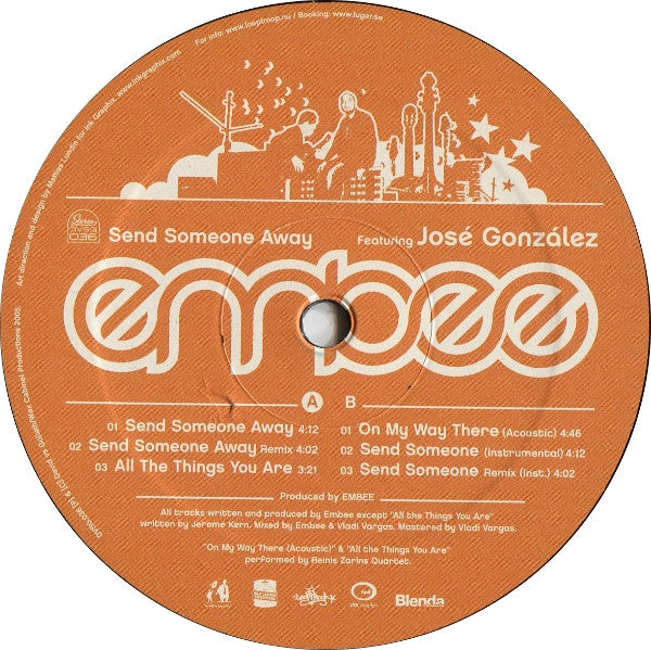 Embee* : Send Someone Away (12")