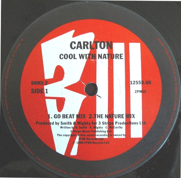 Carlton : Cool With Nature (12")
